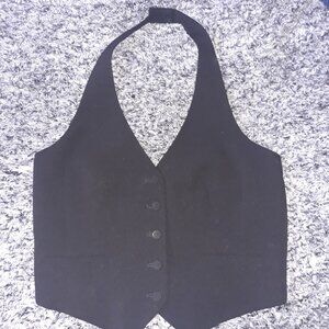 XXI Cropped Black Vest